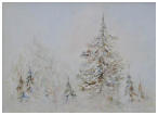 Conif�res - acrylique - Fincken