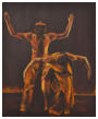 Fin de spectacle - Huile - Huyens